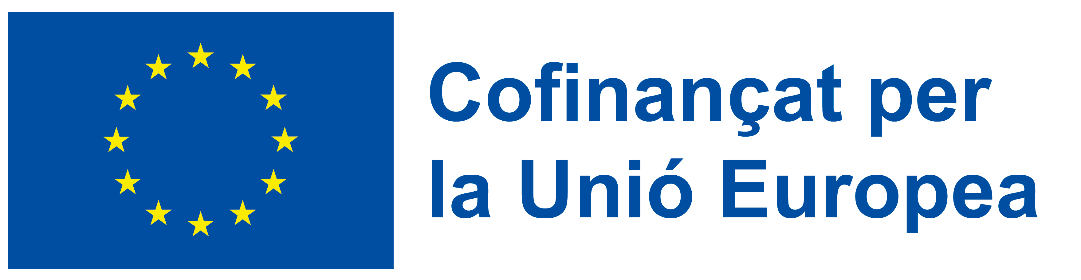 Logotip Cofinançat Per la Unió Europea